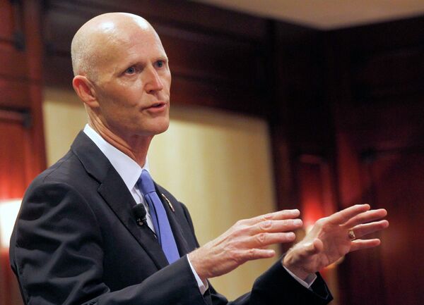Republican Florida Gov. Rick Scott Republican Florida Gov. Rick Scott - Sputnik International