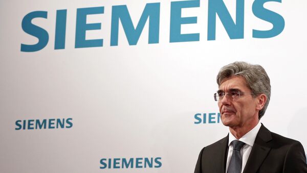 Joe Kaeser, CEO of German industrial conglomerate Siemens - Sputnik International