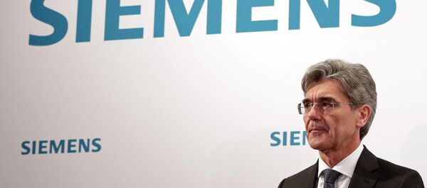 Joe Kaeser, CEO of German industrial conglomerate Siemens Joe Kaeser, CEO of German industrial conglomerate Siemens - Sputnik International