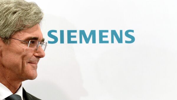 Joe Kaeser, CEO of the German engineering giant Siemens - Sputnik International