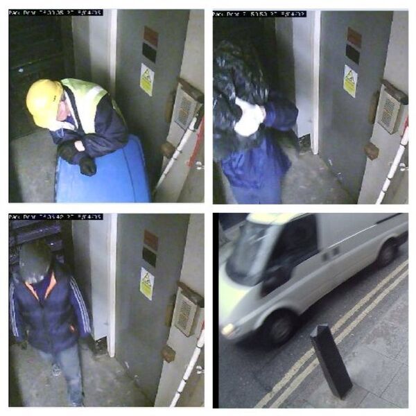 A combination of images from closed circuit television shows the robbery at Hatton Garden Safety Deposit Ltd. - Sputnik International