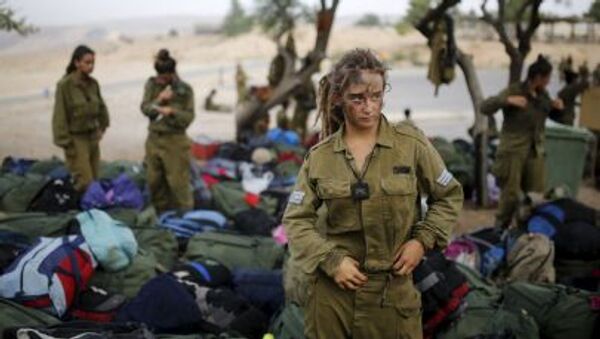 Девушки из израильского батальона Каракаль  - Sputnik International