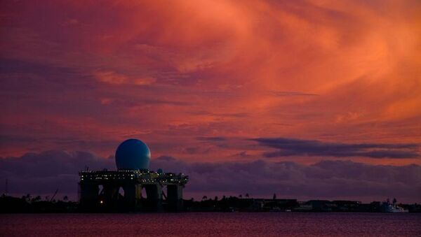 The Sea-Based X-Band Radar at Pearl Harbor. - Sputnik International