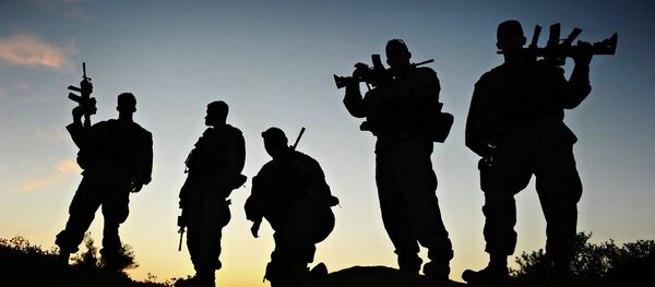 Marines Mentoring Afghan Soldiers - Sputnik International