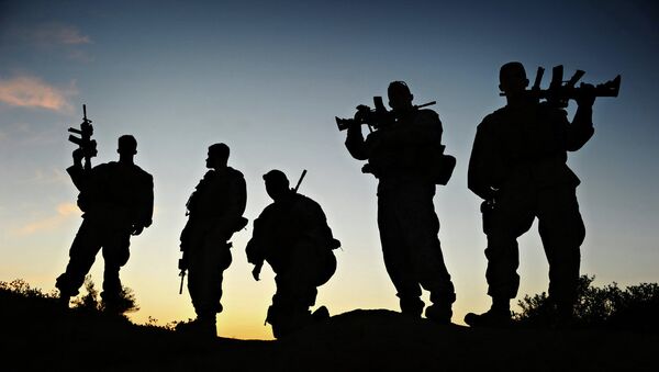 Marines Mentoring Afghan Soldiers - Sputnik International