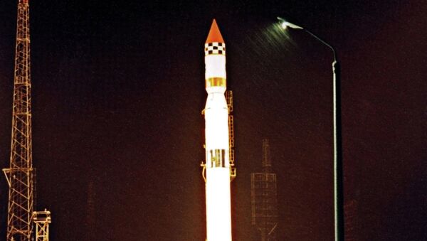 Carrier-rocket Cyclon-3 ready to take off from Plesetsk space center. (File) - Sputnik International