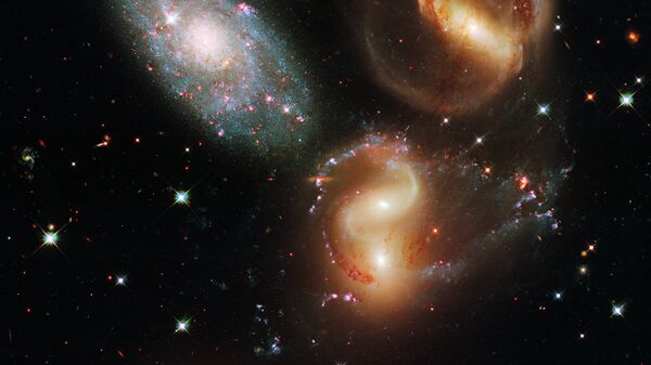 Galactic Wreckage in Stephan's Quintet - Sputnik International