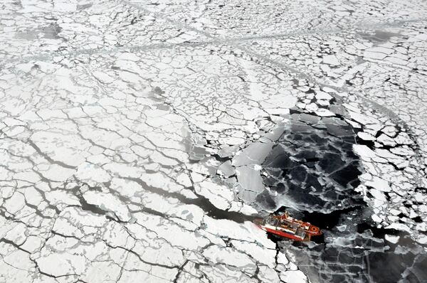 Russian drones will be deployed in the Arctic and along the Northern Sea Route starting May 1 to monitor the climate situation and the deterioration of Arctic ice, as well as to aid in navigation and search and rescue missions. Russian drones will be deployed in the Arctic and along the Northern Sea Route starting May 1 to monitor the climate situation and the deterioration of Arctic ice, as well as to aid in navigation and search and rescue missions. - Sputnik International