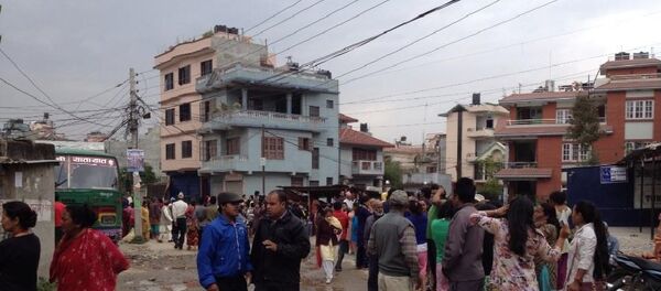 A 7.5 magnitude earthquake rattled Nepal on Saturday, the European Mediterranean Seismological Centre (EMSC) said - Sputnik International
