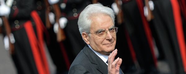 Italian President Sergio Mattarella Italian President Sergio Mattarella - Sputnik International