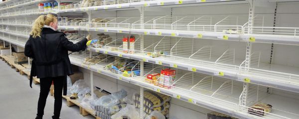 Hype at grocery stores in Lviv Hype at grocery stores in Lviv - Sputnik International