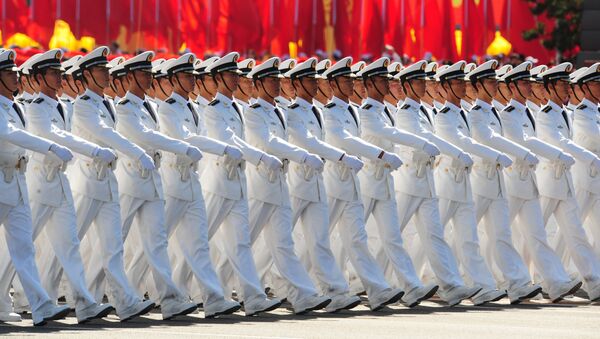Chinese People's Liberation Army (PLA) officers - Sputnik International
