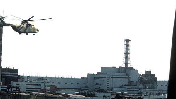 Chernobyl nuclear plant after disaster - Sputnik International