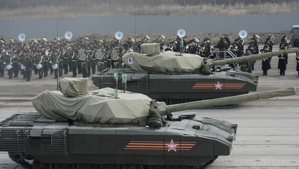 Joint Victory Parade training of foot and mechanized units - Sputnik International