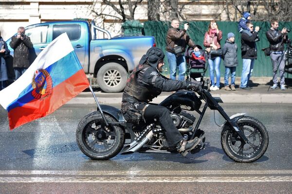 From Moscow to Berlin on Bikes: Night Wolves' Victory Day Rally - Sputnik International