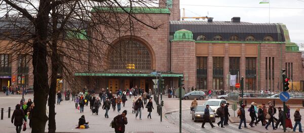 Helsinki Central Railway Station Helsinki Central Railway Station - Sputnik International