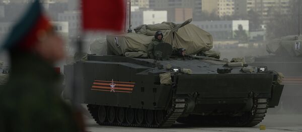 Kurganets-25 on Alabino military training grounds Kurganets-25 on Alabino military training grounds - Sputnik International