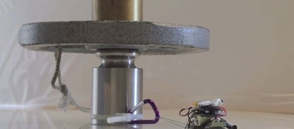 Micro Muscle: Tiny Robot Pulls 2000 Times Its Own Weight Micro Muscle: Tiny Robot Pulls 2000 Times Its Own Weight - Sputnik International