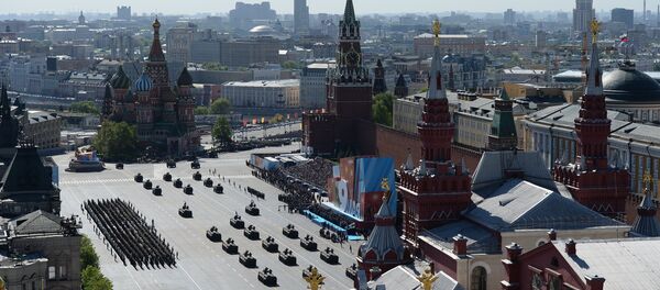 Parade on 69th anniversary of victory in Great Patriotic War Parade on 69th anniversary of victory in Great Patriotic War - Sputnik International