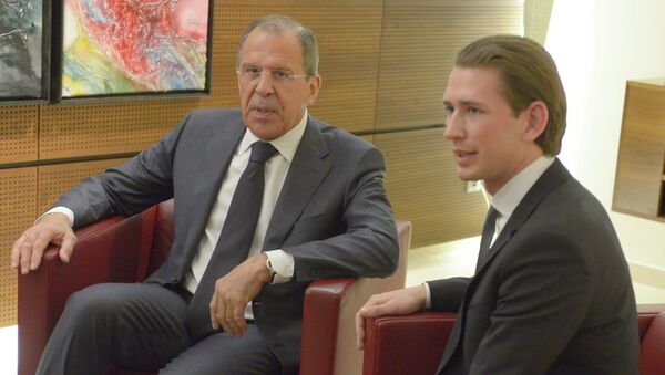 Sergei Lavrov visits Austria - Sputnik International