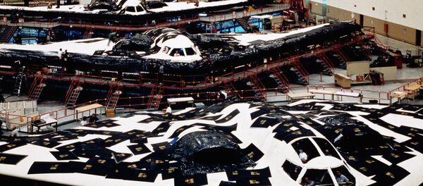 Production line for the B-2 bomber, which the Air Force is seeking to replace with the LRS-B. - Sputnik International