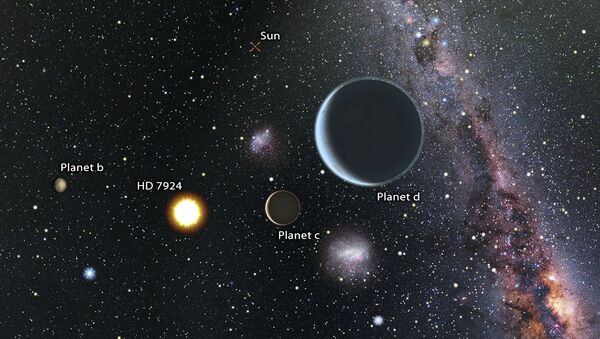 HD 7924 planetary system - Sputnik International