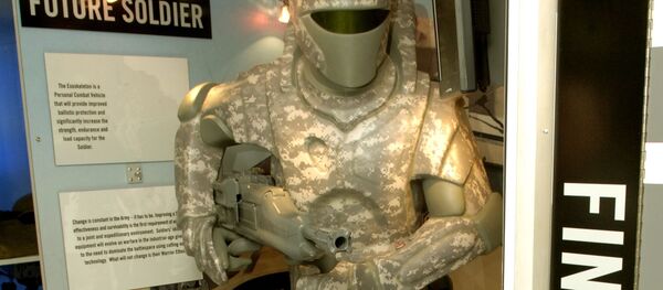 US-Army exoskeleton US-Army exoskeleton - Sputnik International
