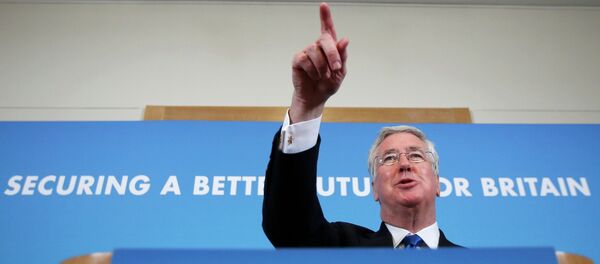 Britain's Defense Minsiter Michael Fallon of the ruling Conservative Party makes a speech in London, April 9, 2015 Britain's Defense Minsiter Michael Fallon of the ruling Conservative Party makes a speech in London, April 9, 2015 - Sputnik International