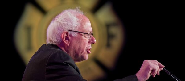 Sen. Bernie Sanders, I-Vt. speaks at the International Association of Firefighters (IAFF) Legislative Conference and Presidential Forum in Washington - Sputnik International