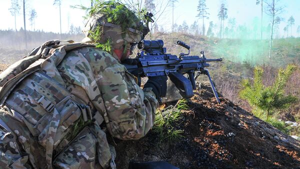 March 15, 2015. Operation Atlantic Resolve is a U.S. Army Europe-led land force assurance training mission taking place across Estonia - Sputnik International