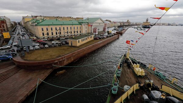 98th anniversary of icebreaker Krasin in St. Petersburg - Sputnik International