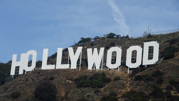 The freshly painted Hollywood sign - Sputnik International