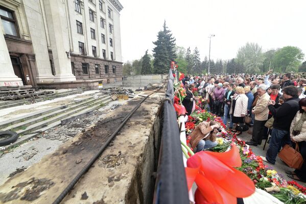 Never Forget: Commemorating 2014 Odessa Massacre Victims - Sputnik International