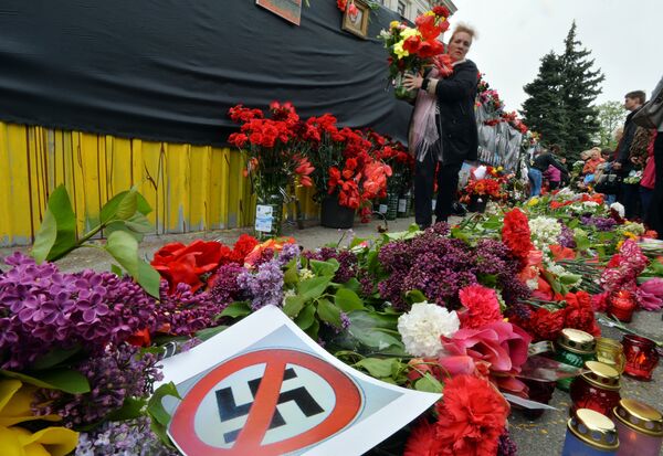 Rally in commemoration of Odessa victims - Sputnik International