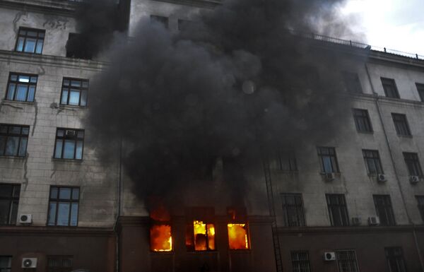 Riots in Odessa Riots in Odessa - Sputnik International