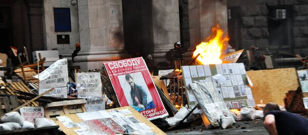 Ihor Mosiychuk, an MP from Ukraine’s Radical Party, hailed the murderers, saying Ukrainian “patriots” had their first victory in Odessa. Ihor Mosiychuk, an MP from Ukraine’s Radical Party, hailed the murderers, saying Ukrainian “patriots” had their first victory in Odessa. - Sputnik International