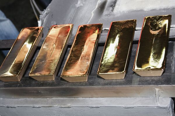 Russia Boosts Gold Production by Nearly 20 Percent as State’s Breakneck Bullion Buy-Up Continues Russia Boosts Gold Production by Nearly 20 Percent as State’s Breakneck Bullion Buy-Up Continues - Sputnik International