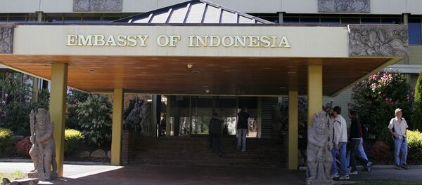 The Indonesian Embassy in Canberra, the Australian capital The Indonesian Embassy in Canberra, the Australian capital - Sputnik International