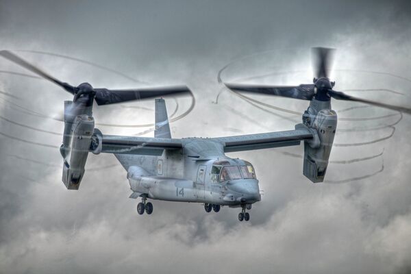 Video: Japan Takes Delivery of Accident-Prone V-22B Osprey Tiltrotor Aircraft Video: Japan Takes Delivery of Accident-Prone V-22B Osprey Tiltrotor Aircraft - Sputnik International