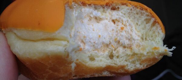 Pumpkin donut with pumpkin cream Pumpkin donut with pumpkin cream - Sputnik International