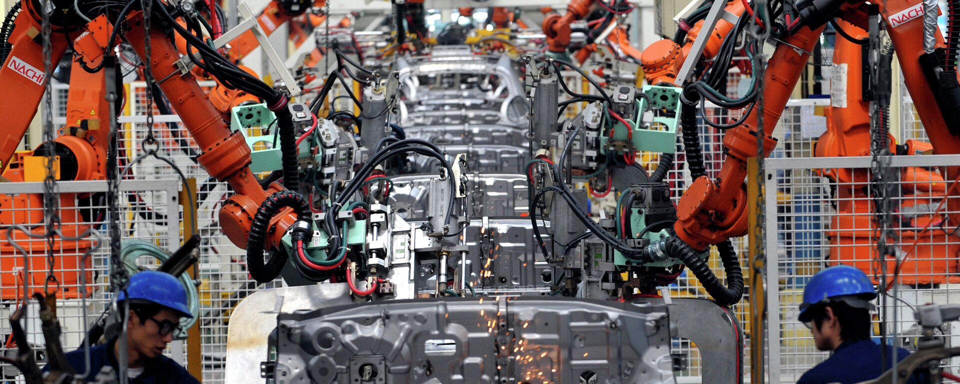 As part of a major push towards automation, the first robots-only factory is being built in China's Dongguan manufacturing hub, reducing human employees to a bare minimum. - Sputnik International, 1920, 15.05.2026