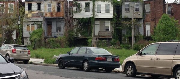 The Sandtown-Winchester neighborhood in Baltimore, where the life expectancy rate is only marginally above that of Syria. The Sandtown-Winchester neighborhood in Baltimore, where the life expectancy rate is only marginally above that of Syria. - Sputnik International