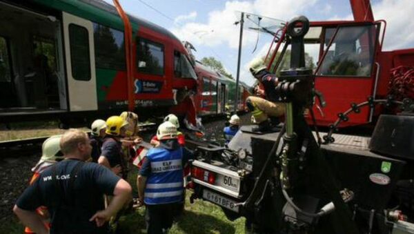 Austria: 2 train drivers dead in a train accident - Sputnik International
