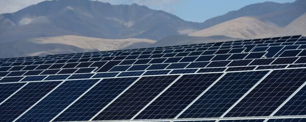 Kosh-Agachskaya solar power plant - Sputnik International