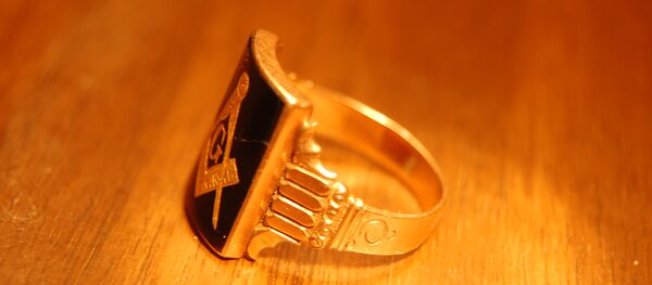 Masonic Gold/Onyx Ring Masonic Gold/Onyx Ring - Sputnik International