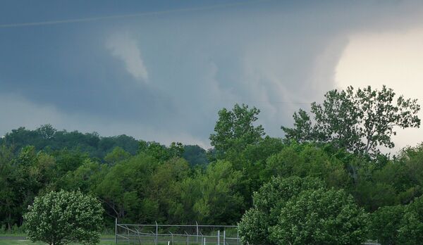 Storms move through the area near Newcastle, Okla., Wednesday, May 6, 2015.  - Sputnik International