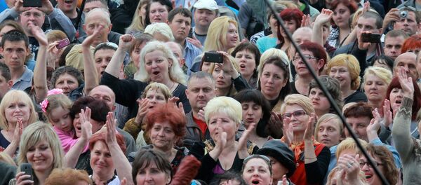 Concert and rally devoted to referendum on status of Lugansk Republic - Sputnik International