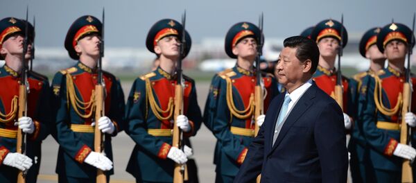 Chinese President Xi Jinping arrives in Moscow - Sputnik International