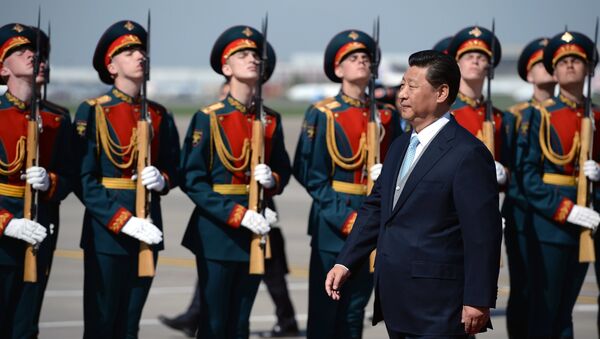 Chinese President Xi Jinping arrives in Moscow - Sputnik International