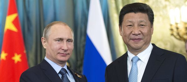 President Vladimir Putin meets with Chinese President Xi Jinping President Vladimir Putin meets with Chinese President Xi Jinping - Sputnik International